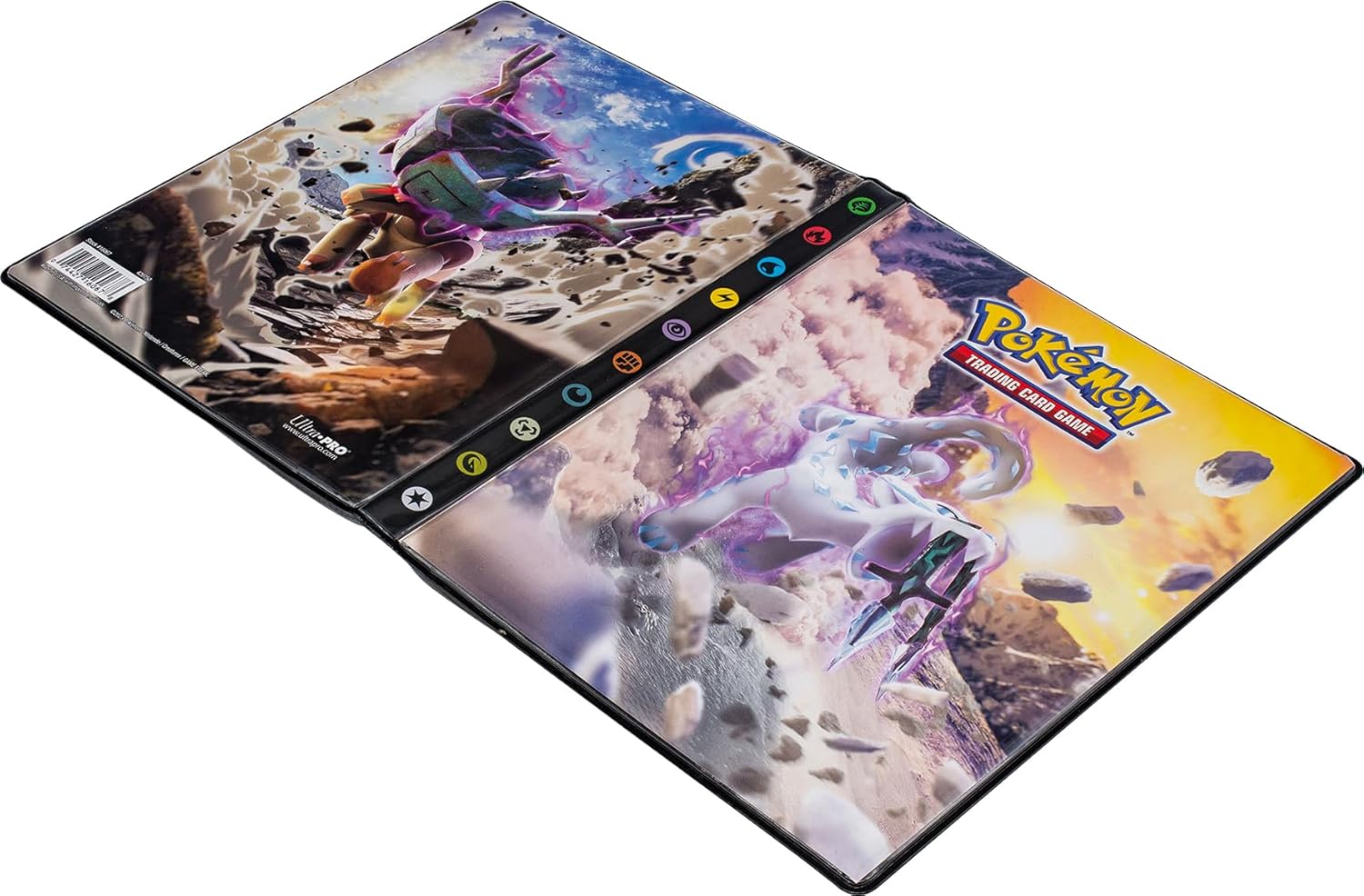 Portafolio de 4 bolsillos para Pokemon Scarlet and Violet Ting-Lu y Chien-Pao