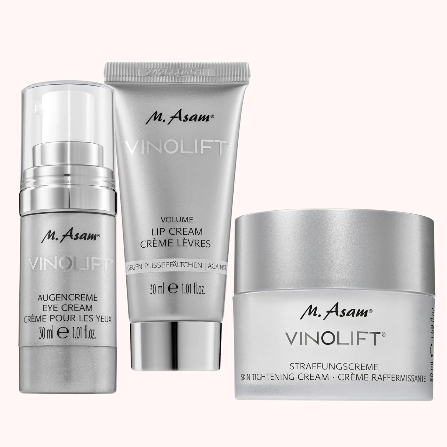M. Asam VINOLIFT Volume Lip Cream  Cuidado de labios y volumen antiedad contra líneas finas de labios para pieles maduras y exigentes, cuidado de