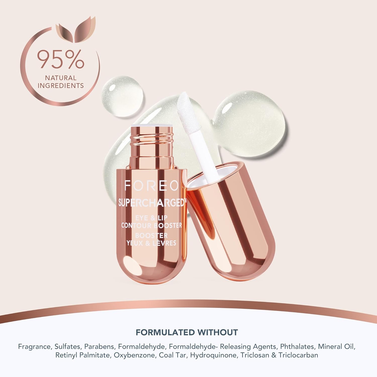 FOREO Refuerzo de contorno de ojos y labios sobrealimentado 0.1 fl oz* 3