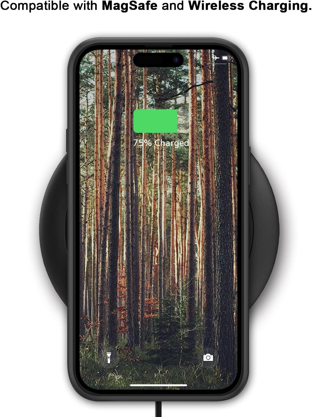 TENDLIN Compatible con iPhone 14 Pro, diseño exterior de grano de madera, funda híbrida de TPU (sándalo rojo)