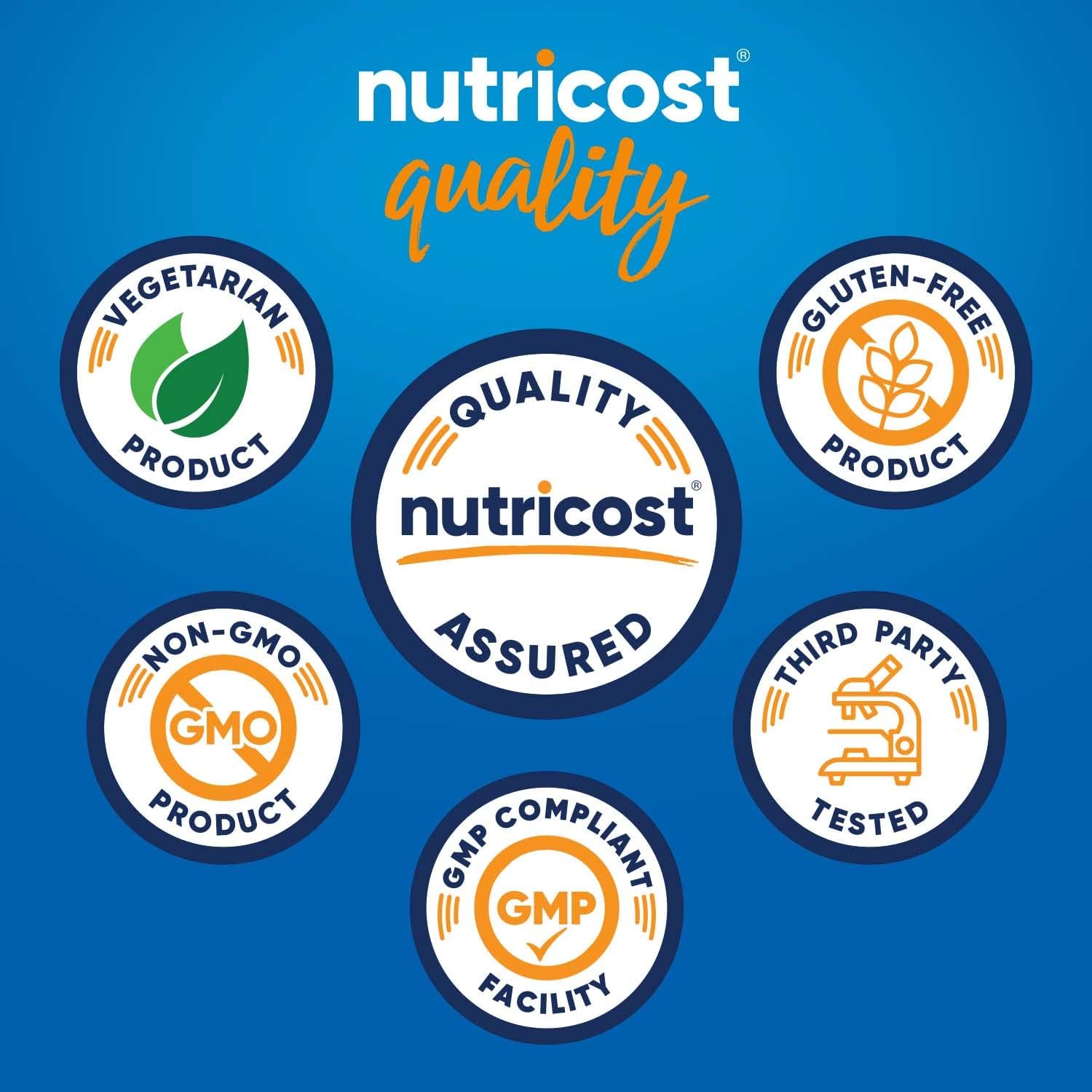 Nutricost Suplemento de propóleo de abeja con 5% de flavonoides (500 mg  120 cápsulas)