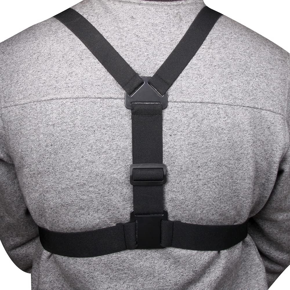 Banda de pecho ajustable 2023 + adaptador para DJI Osmo Pocket, soporte de adaptador de expansión para cinturón de abrazadera de mochila