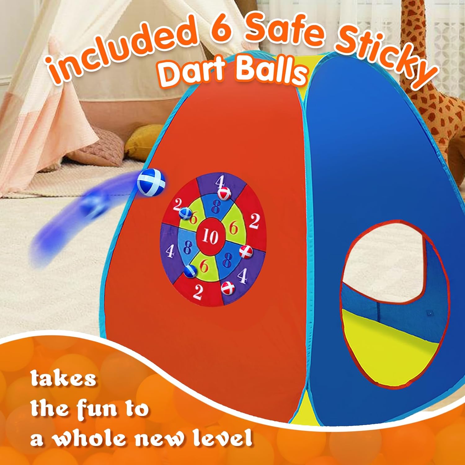 5 hoyos de bolas, tienda de campaña y túneles para niños, 1 hoyo de bolas, 2 tiendas de campaña, 2 túneles de rastreo, 2 aros de bola, juego de