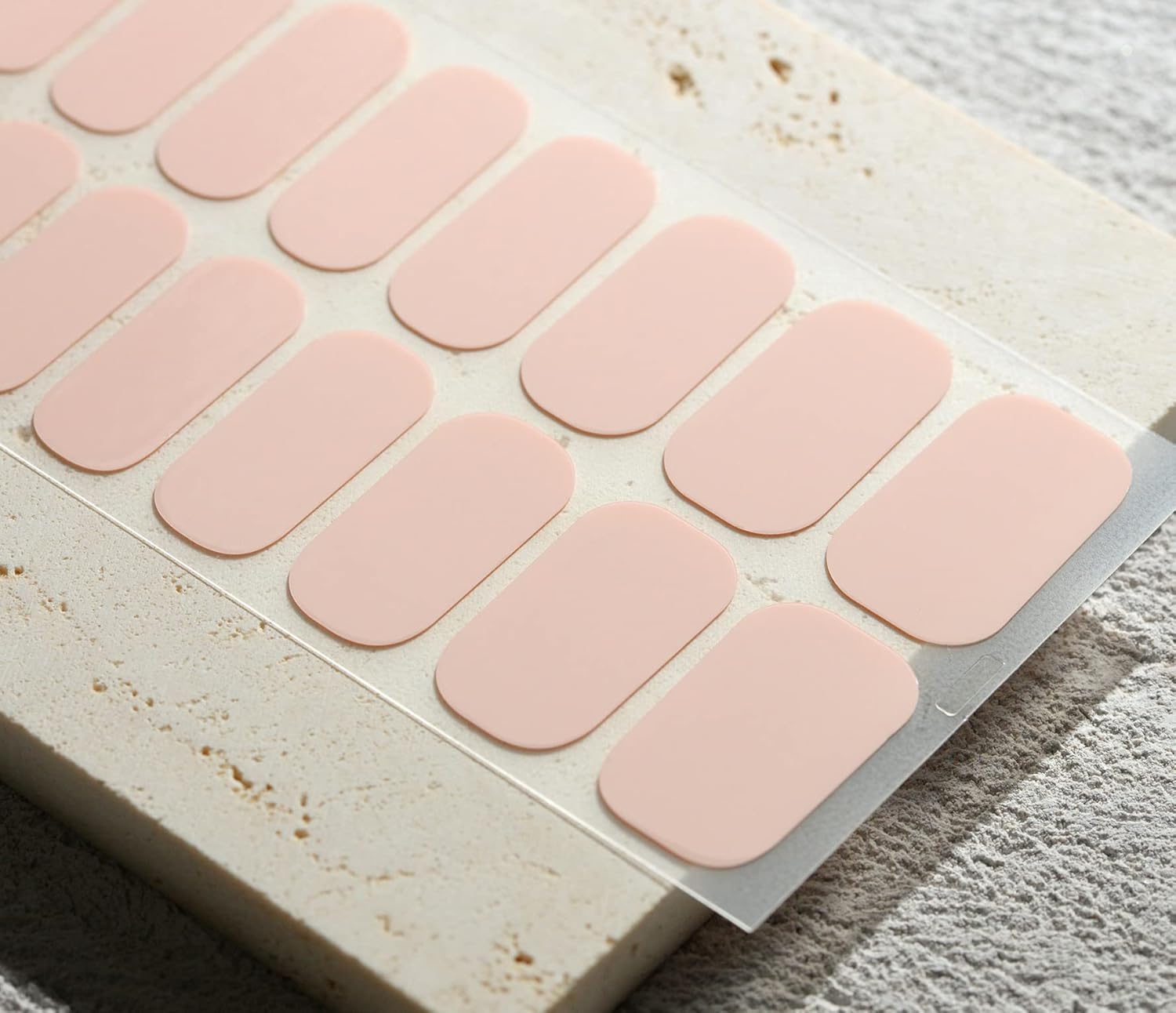 Beaolata Tiras de esmalte de uñas, 32 envolturas de uñas, calcomanías de uñas, tiras de uñas de gel, fáciles de aplicar y quitar, de larga duración,