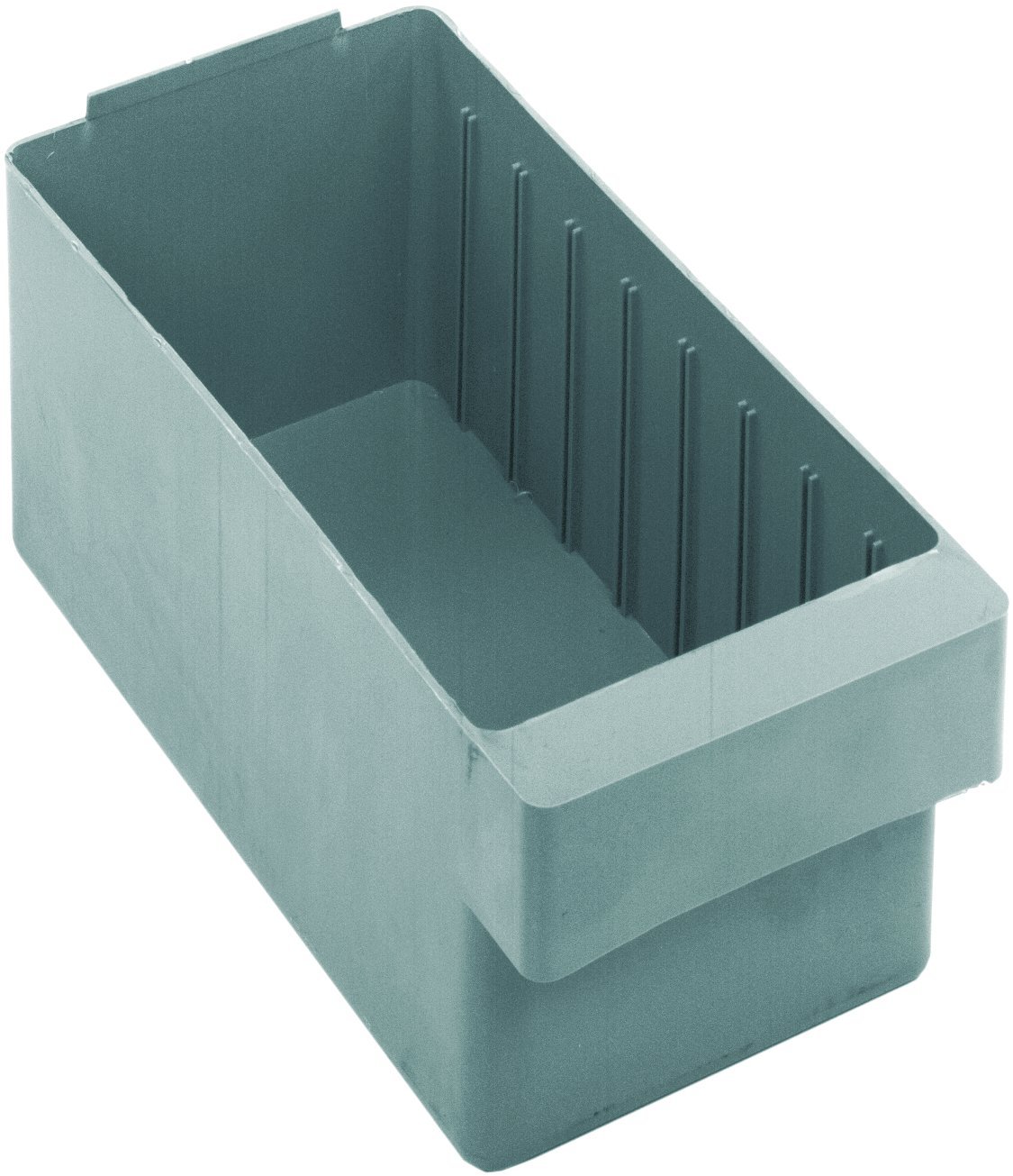 Quantum Storage Systems QED601GY Super Tuff Euro Cajones, 11-58 pulgadas de largo x 5-916 pulgadas de ancho x 4-58 pulgadas de alto, gris (paquete