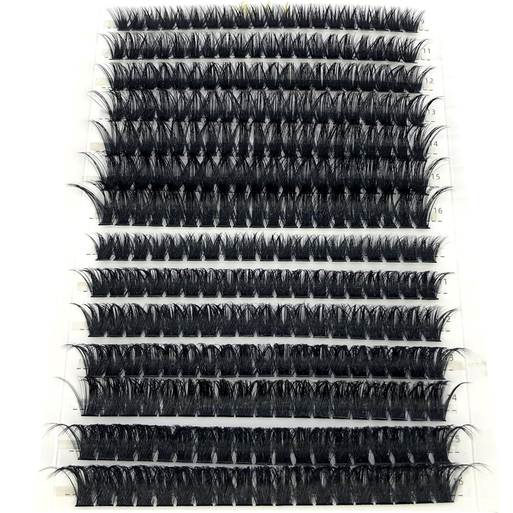 HBZGTLAD Pestañas de visón 30D40D50D60D80D, 280 paquetes de extensiones de pestañas naturales 3D Rusia, volumen de Rusia, pestañas individuales,