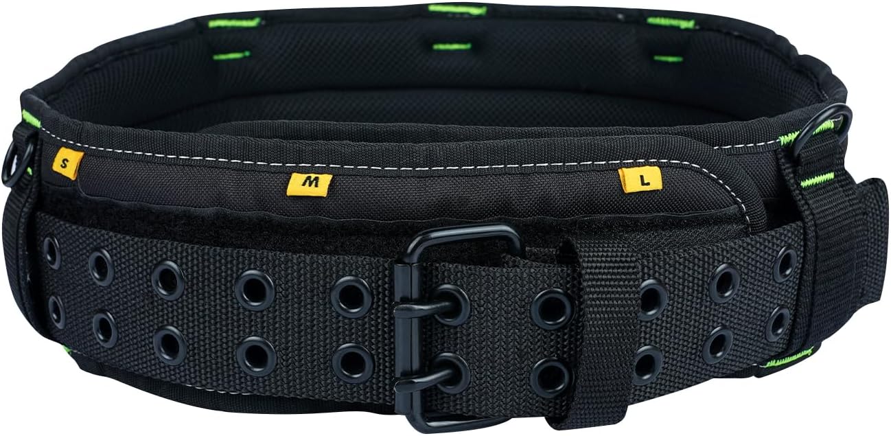 MELOTOUGH Cinturón de seguridad reflectante con tirantes, bolsa de herramientas de alta visibilidad, tirantes para construcción de cinturón de