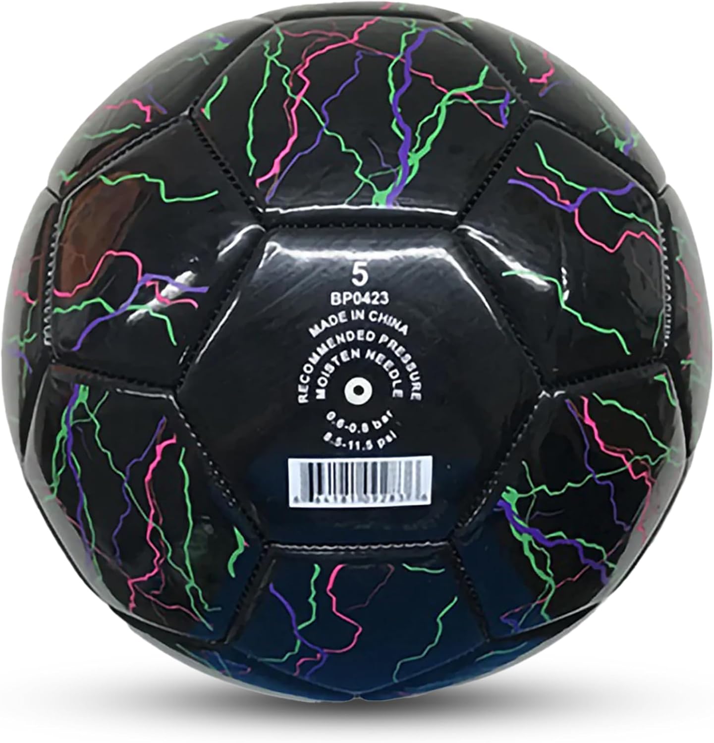 Vizari Zodiac Balón de fútbol para entrenamiento al aire libre y juego divertido  Pelota de fútbol al aire libre con vejiga de goma y cuero