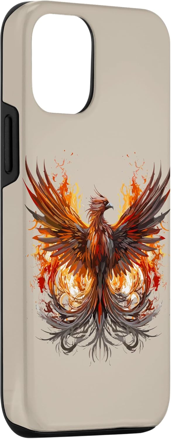 Funda para iPhone 13 Phoenix Rising From Ashes Resurrection Rebirth New Beginning