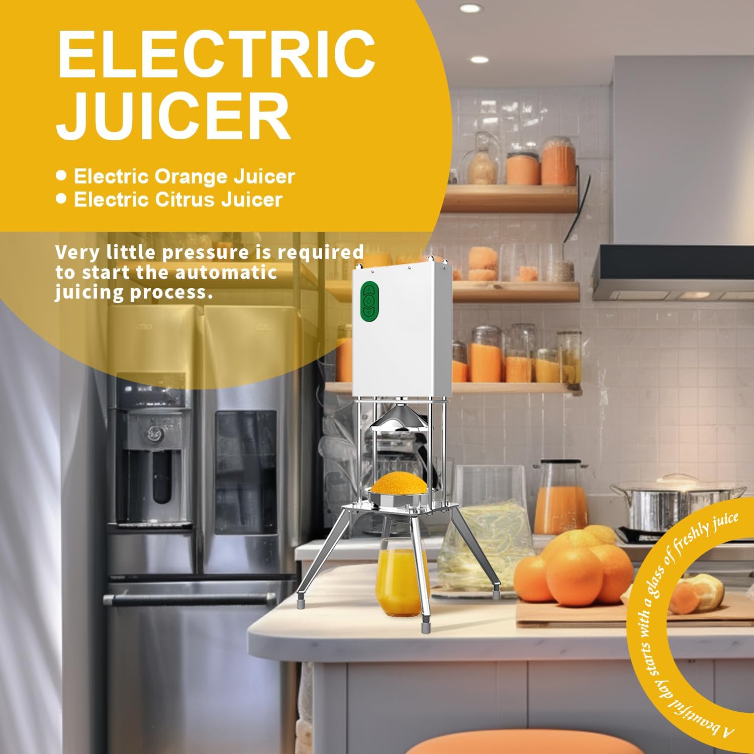 Exprimidor eléctrico de cítricos, exprimidores eléctricos para masticar, exprimidor de limón eléctrico profesional, exprimidor de limón resistente y