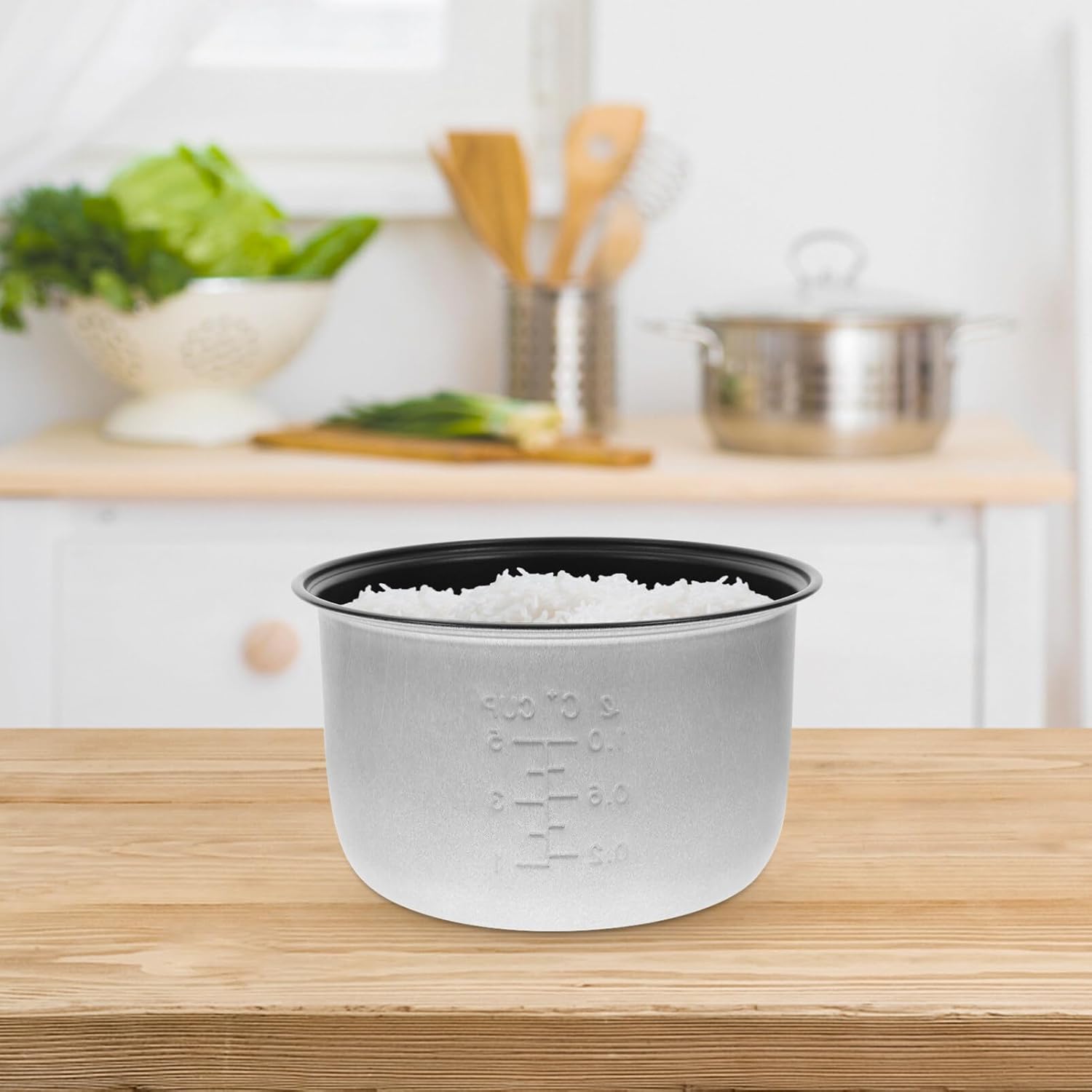 Recambios interiores del molde de la mousse de la cacerola del queso del pote del arroz que acampa del pote