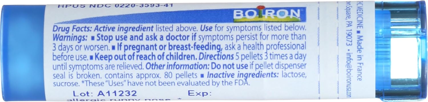 BOIRON Natrum Muriaticum 6 C, 80 CT