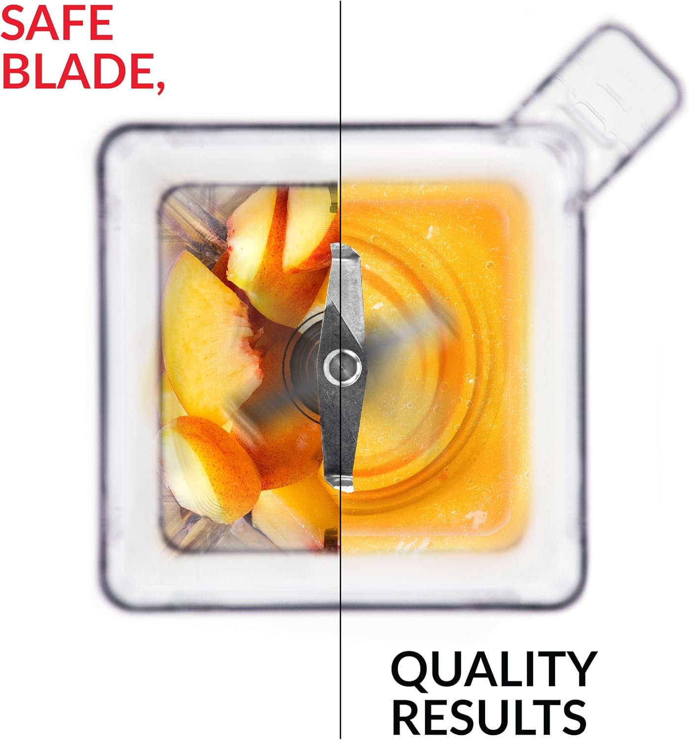 Licuadora Blendtec C575A2321A-AMAZON Classic 575 con jarras Wild Side+ y Four Side, Caribe, Negro