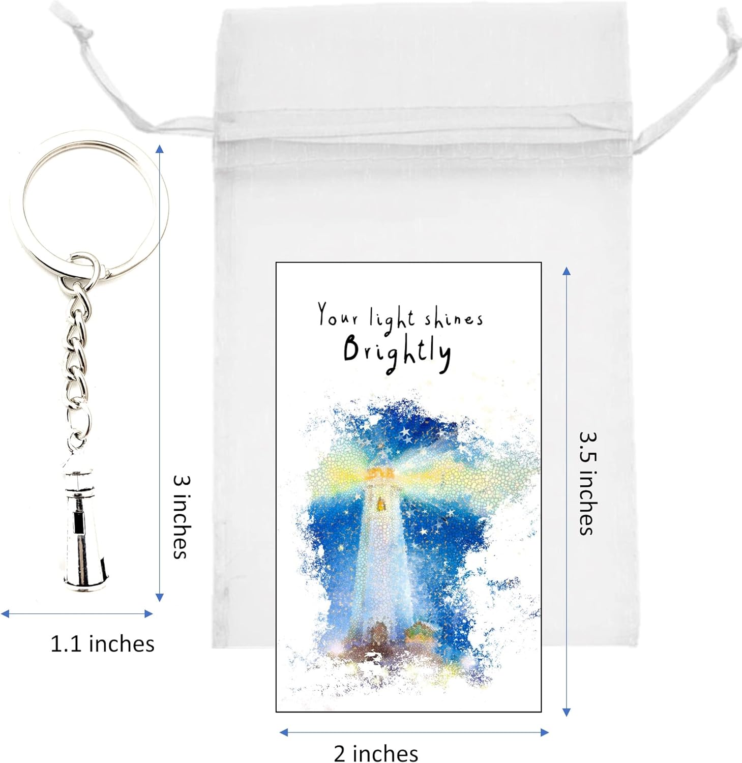 Smiling Wisdom – 20 regalos a granel – Mini tarjetas de felicitación de agradecimiento para empleados y juegos de regalo de recuerdo – 60 piezas