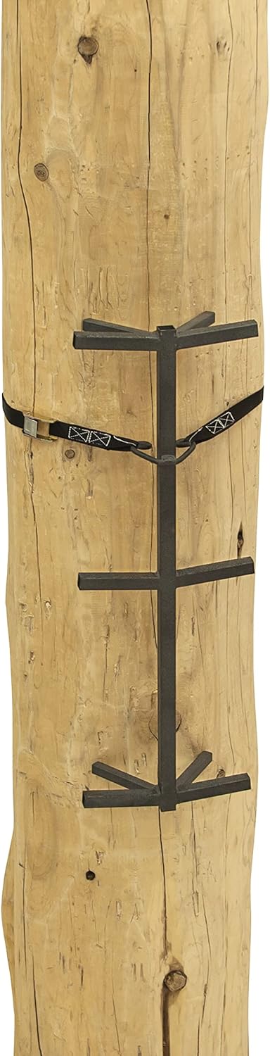 Rivers Edge Sistema de escalada Big Foot Grip Stick, diseño de doble paso, revestimiento antideslizante Tractionite, sistema silencioso, paquete de 3