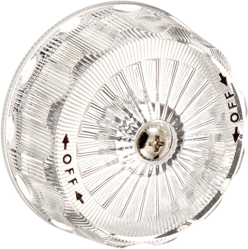 Danco 88201 Mixet – Manija de ducha acrílica para bañera, paquete de 1, color blanco  transparente
