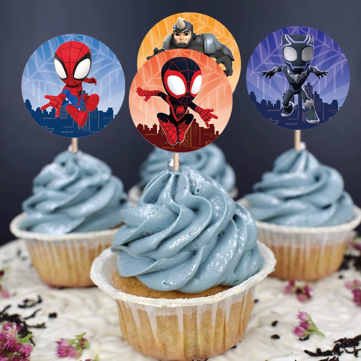 Spidey and His Amazing Friends – Calcomanías para niños, 500 unidades, Spidey y sus increíbles amigos, suministros de decoración de fiesta de