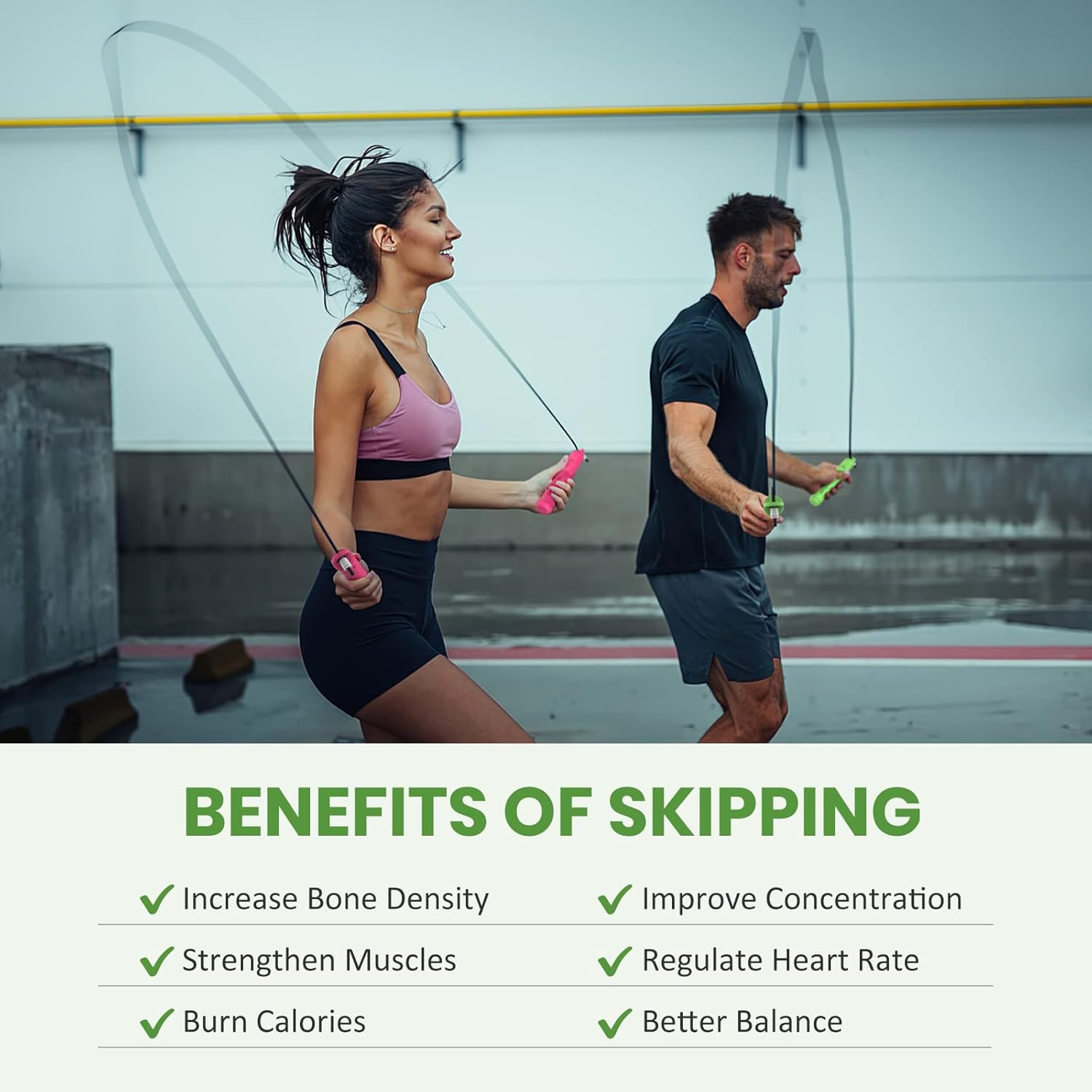 Jump Rope, Tangle-Free Fisheye Shaped Ball Bearing Speed Skipping Rope with Calorie Counter for Training Fitness, Exercise Digital Speed Rope with