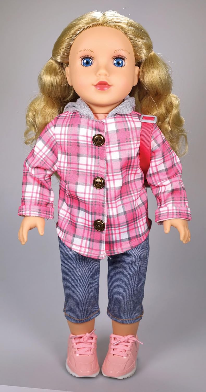 Kindred Hearts Muñeca Brinley de 18.0 in, caucásica