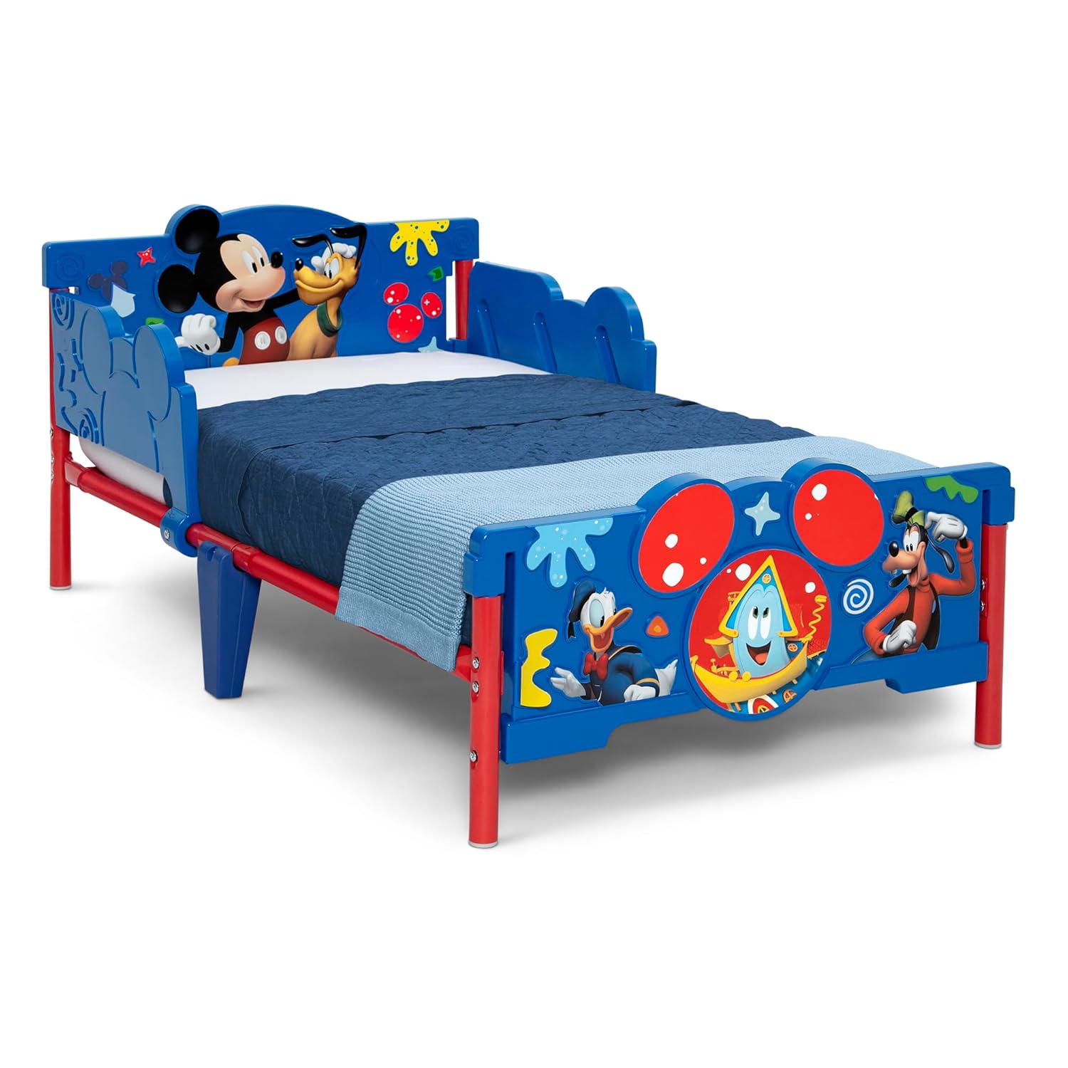 Delta Children – Cama infantil Mickey Mouse 3D, color azul