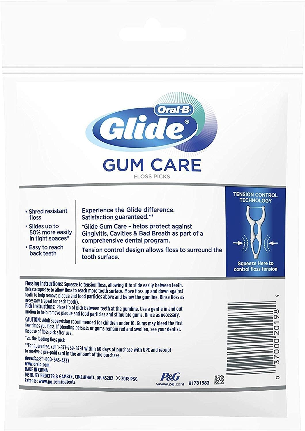 Glide Pro-Health Advanced Floss Picks 30 Ea (paquete de 11)