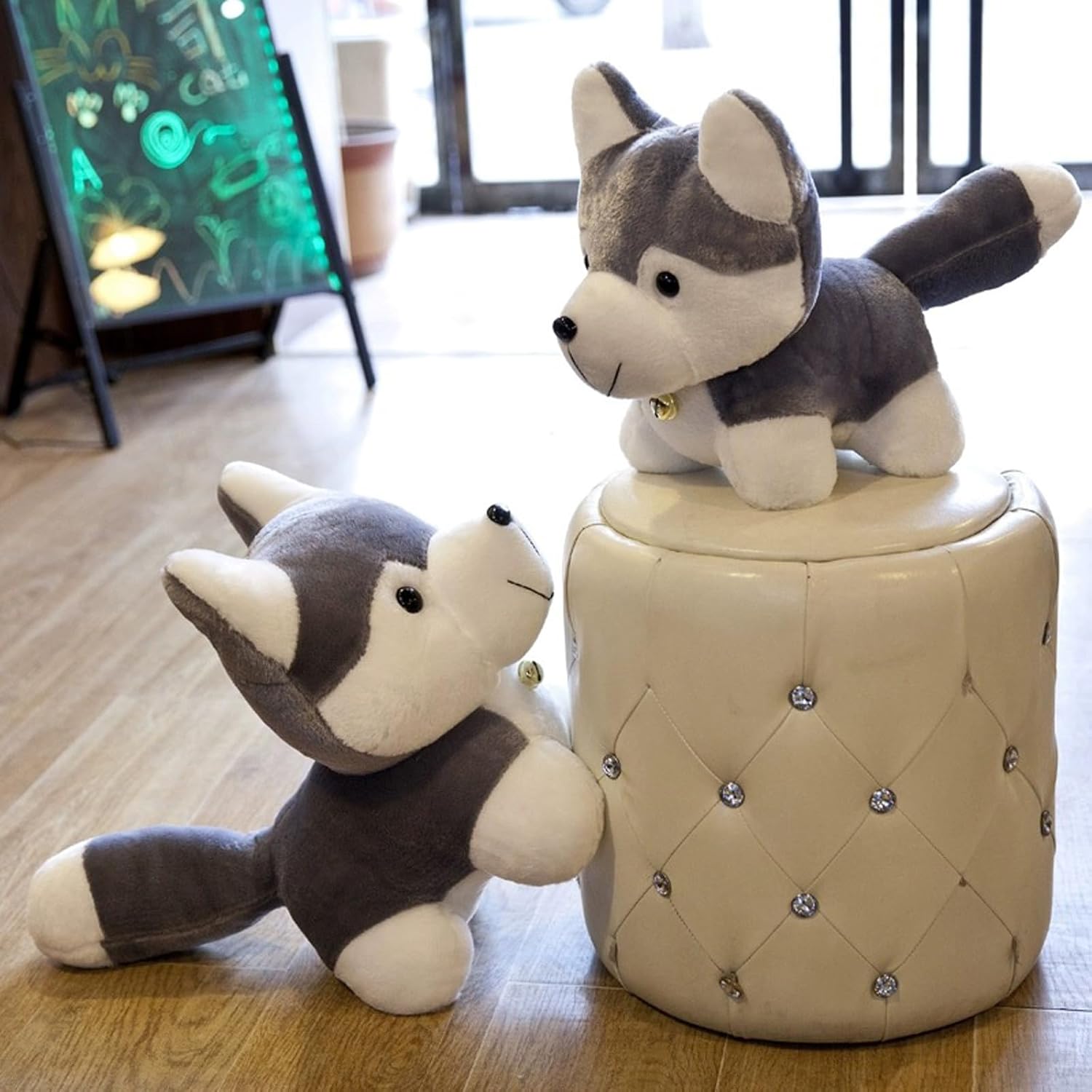 Animales de peluche para perro, suave, abrazable, Golden Retriever, peluche de perro de 12 pulgadas, juguete de peluche para dormir, almohada