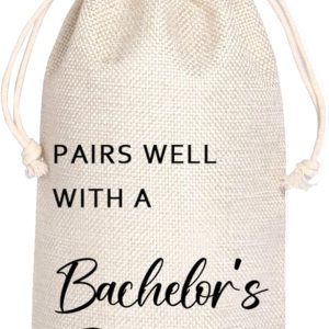 Maydvdv Bolsa de vino de graduación de licenciatura  Regalo de graduación universitaria  Clase de 2024  Regalo para él  Combina bien con una Maydvdv Bolsa de vino de graduación de licenciatura  Regalo de graduación universitaria  Clase de 2024  Regalo para él  Combina bien con una