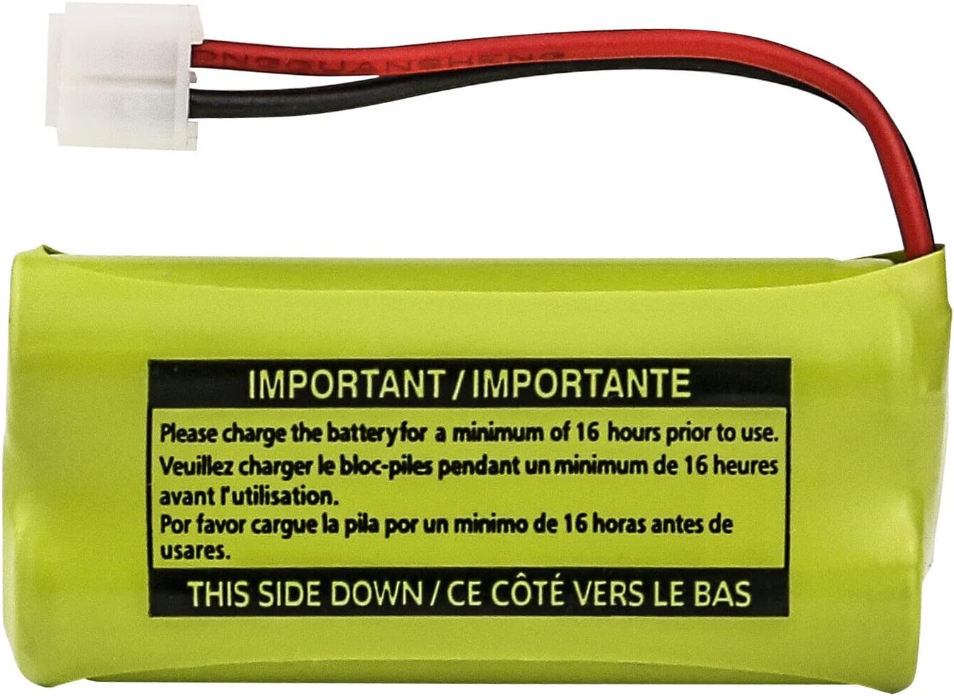 Kastar Paquete de 2 baterías de repuesto BT184342BT284342 para AT&T BT6010 BT-6010 BT8000 BT-8000 BT8001 BT-8001 BT8300 BT-8300 BT18433 BT-18433