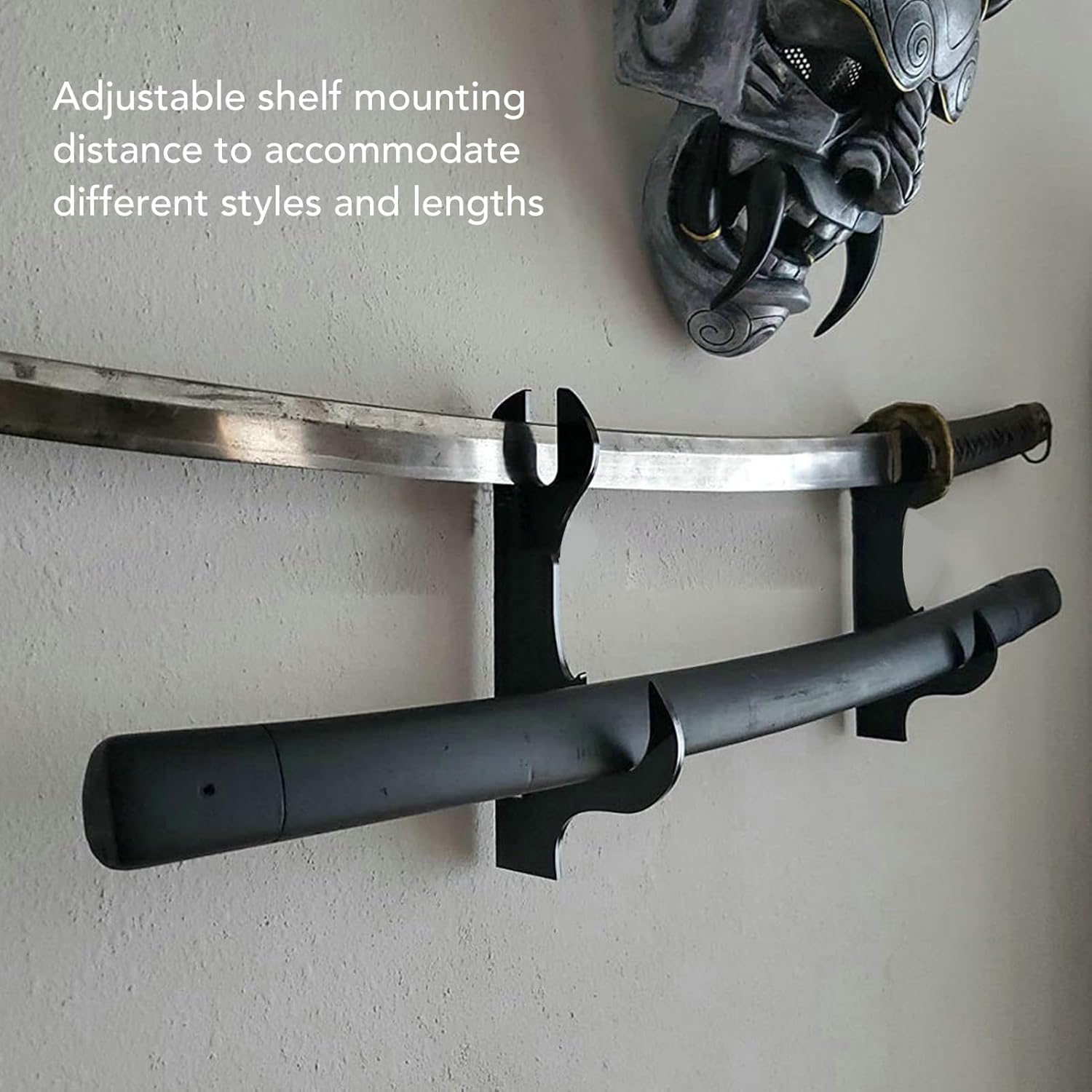 Samurai Knife Holder, Acrylic Sword Wall Hanger Eye Catching for Office (Acrylic 2)