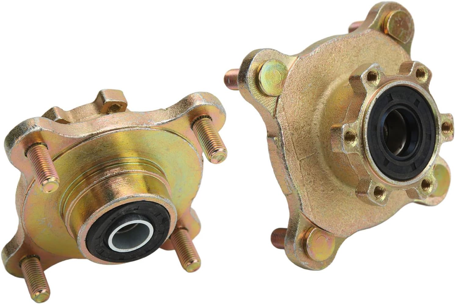 4 pernos de freno de la rueda del cubo de la rueda del disco delantero de la aleación de acero del cubo de la llanta para Go Kart ATV 4 ruedas