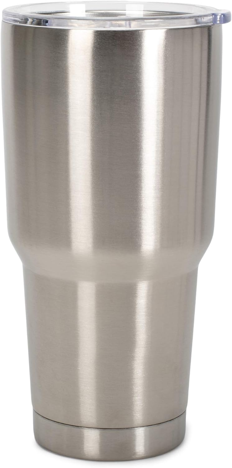 Elanze Designs Best Papa Ever – Taza de viaje de acero inoxidable de 30 onzas con tapa
