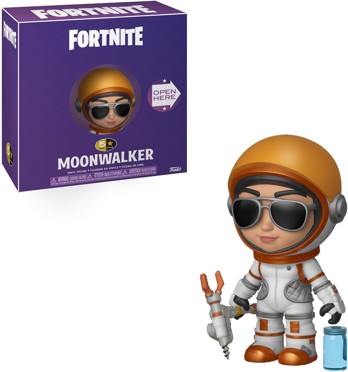 Funko 34681 5 Estrellas FortniteMoonwalker, Multicolor