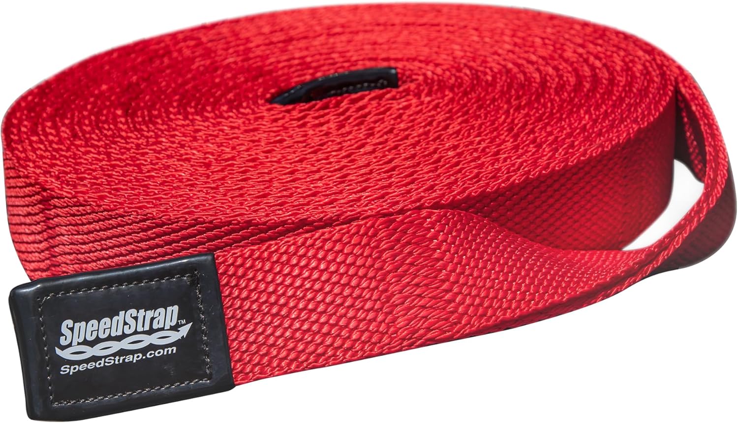 SpeedStrap SuperStrap – Correa de remolque de recuperación tejida de 1 pulgada x 30 pies, resistencia a la rotura de 7,000 libras, cuerda de