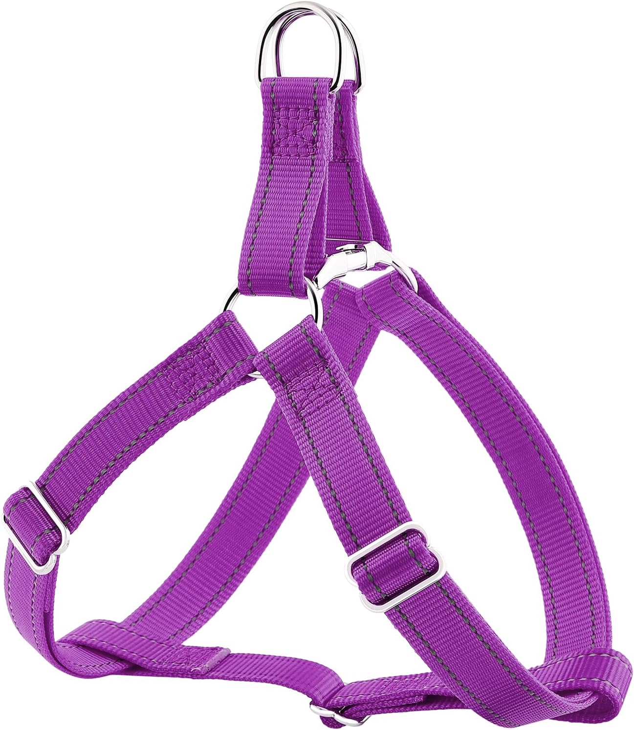 Plutus Pet Arnés para perro, reflectante, ajustable y seguro con hebillas de metal, arnés para perro de fácil paseo para cachorros, perros pequeños,