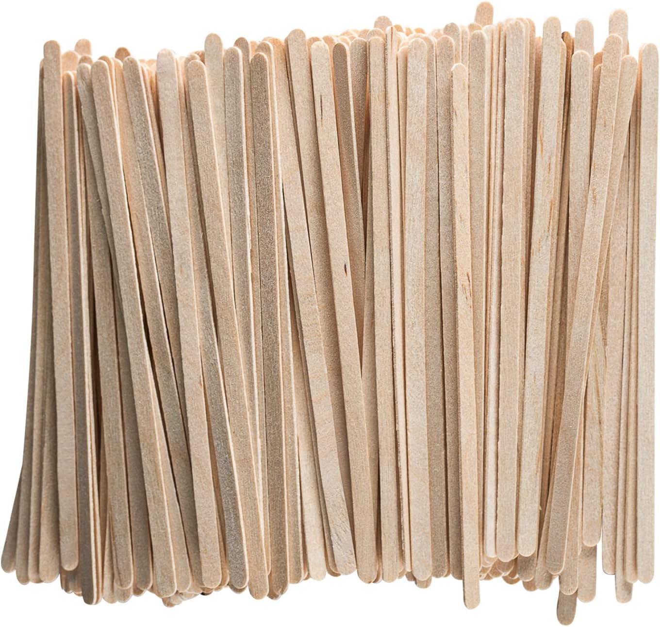 Comfy Package, 500 unidades Agitadores de café de madera de 5.5 pulgadas, palitos de madera