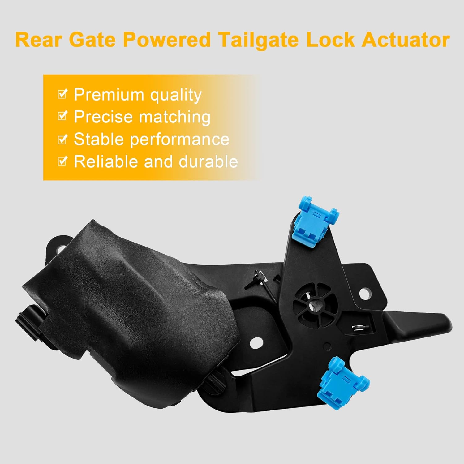 Actuador de bloqueo de puerta trasera alimentado por puerta trasera compatible con Ford F150 F250 F350 2017-2021 Reemplazar OEM # GC3Z9943170E