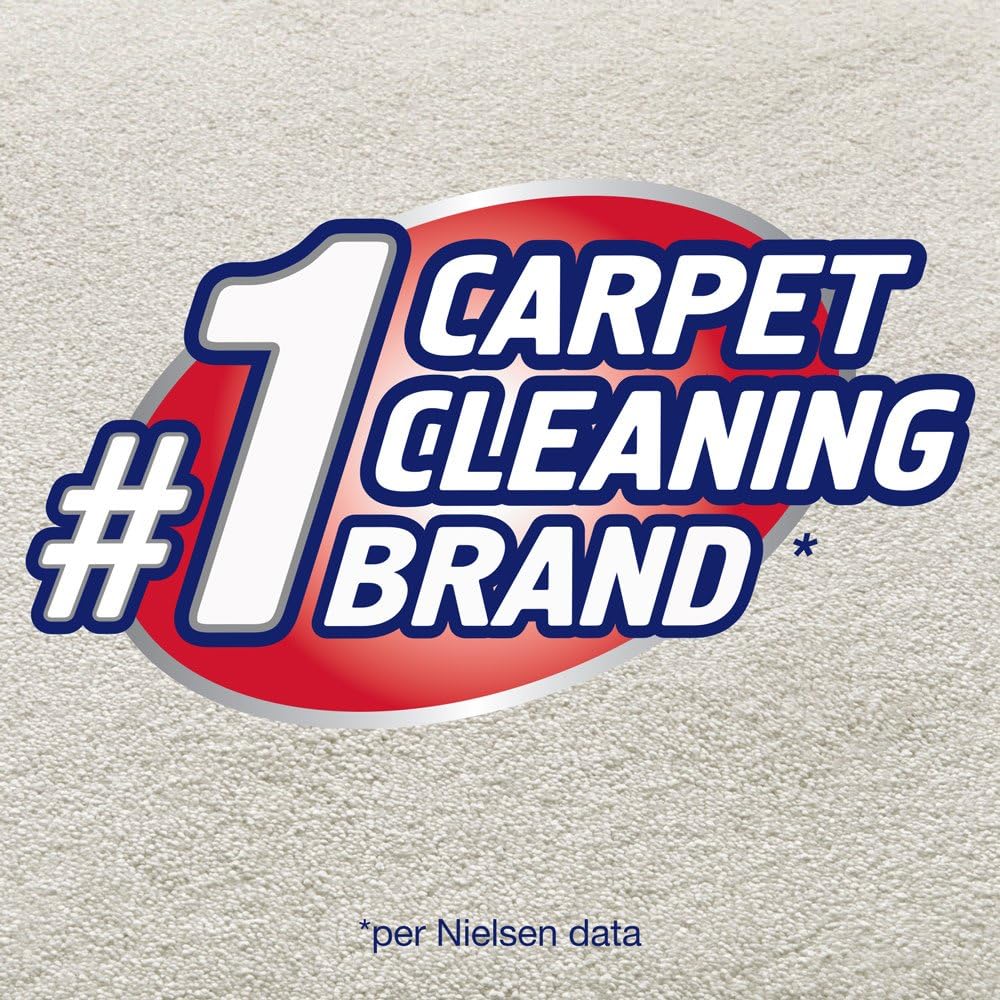 Resolve Champú limpiador de alfombras de vapor, 60 onzas, lino crujiente, concentrado 2X, seguro para Bissell, Hoover y Rug Doctor