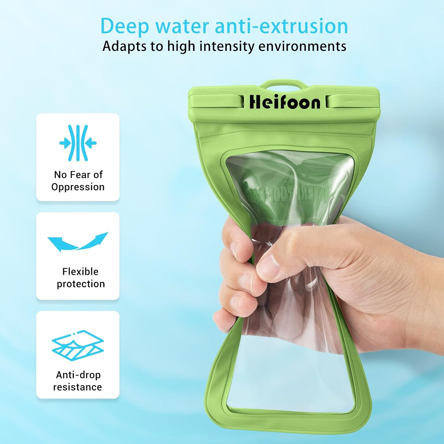 Funda impermeable universal para teléfono celular con cordón para iPhone 15 14 13 12 Pro Max Xs Max XR X 8 7 6S Plus SE, Galaxy S22 S21 S20 S10