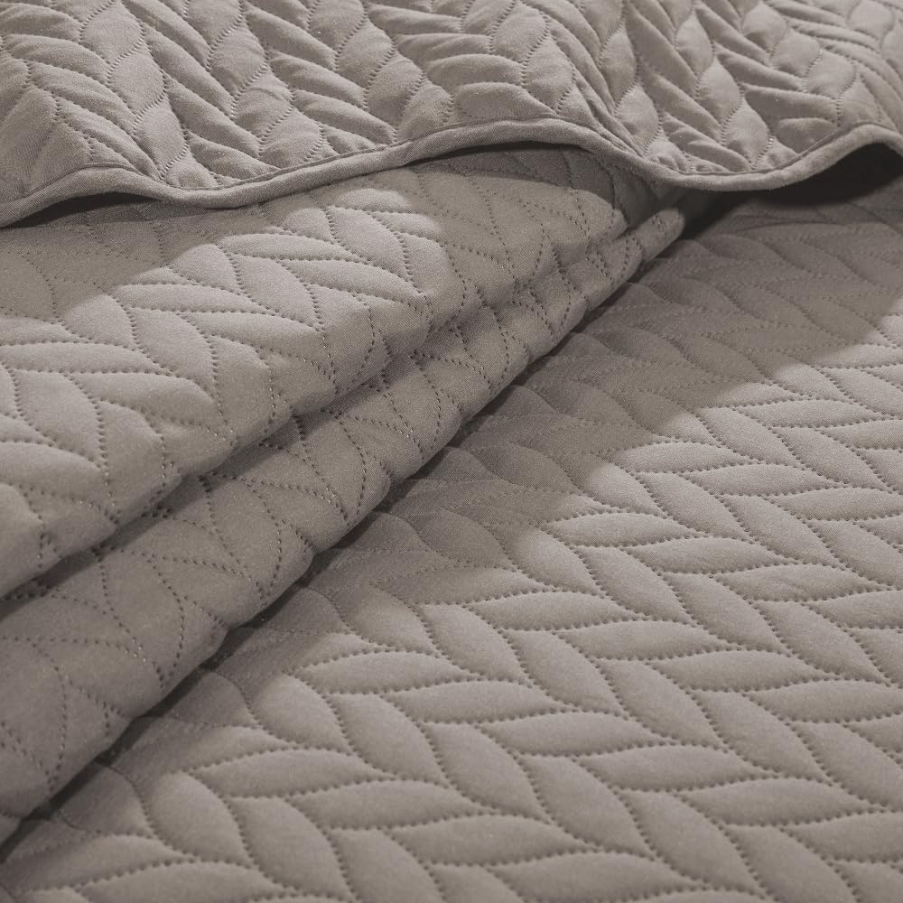 MOONLIGHT20015 Colcha tamaño King (106 x 96 pulgadas) con 2 fundas de almohada (20 x 36 + 2 pulgadas) para todas las estaciones. Juego de ropa de