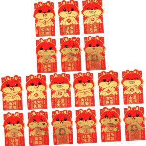 ABOOFAN 54 Pcs Year of The Rabbit Red Envelope Bag Li Xi Red Envelope Traditional Red Pocket New Year Red Envelopes Luck Money Bag Red Gifts Child ABOOFAN 54 Pcs Year of The Rabbit Red Envelope Bag Li Xi Red Envelope Traditional Red Pocket New Year Red Envelopes Luck Money Bag Red Gifts Child