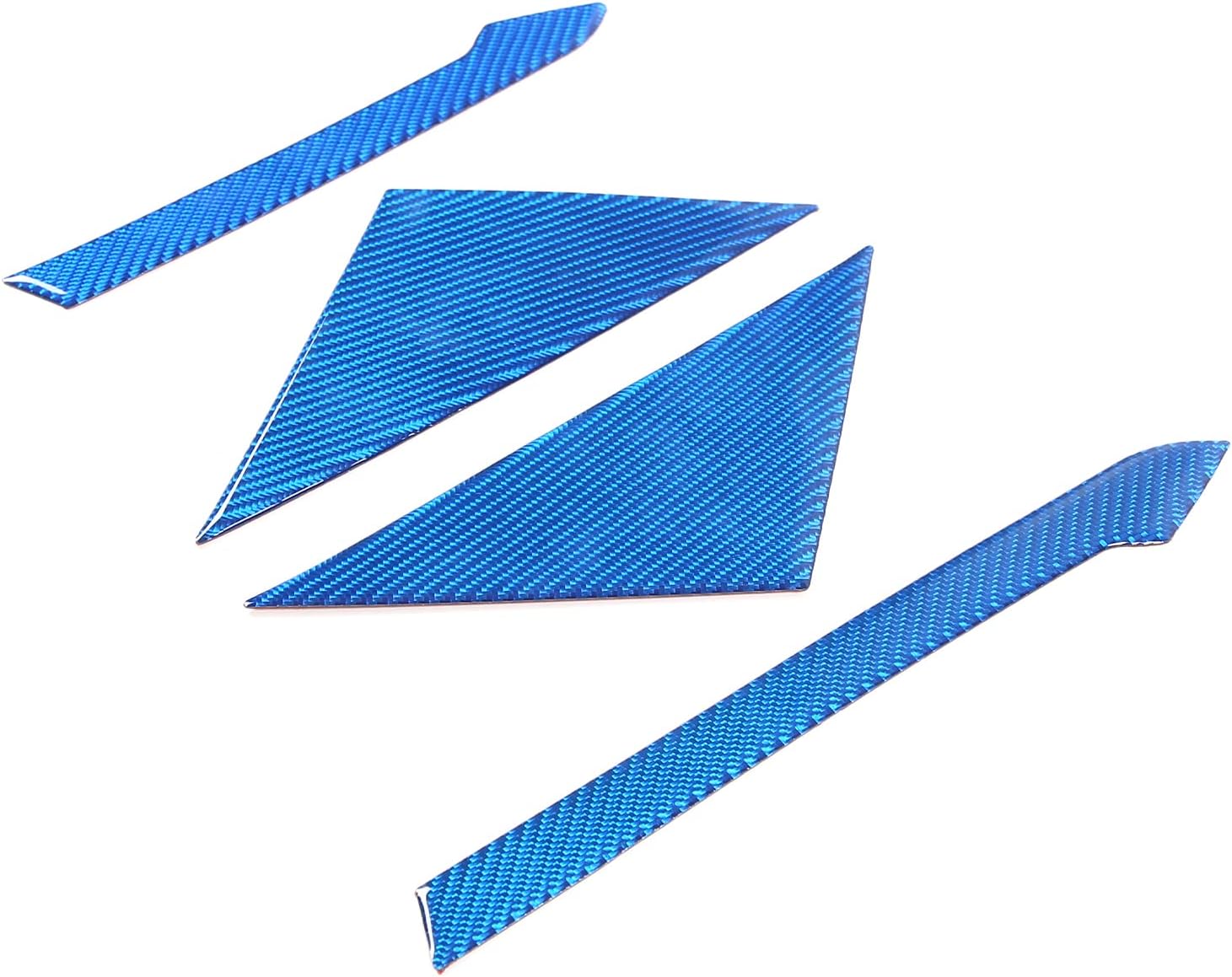 Kit de decoración de base de espejo retrovisor de automóvil de fibra de carbono real suave 3D, compatible con Corvette C8 Stingray Z06 Z51 2020 2021