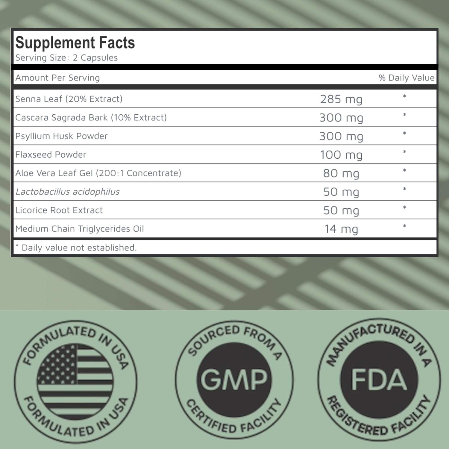 Limpieza de colon de 15 días – Soporte digestivo para limpieza, hoja de senna, cáscara sagrada, cáscara de psyllium, linaza, aloe vera, probióticos