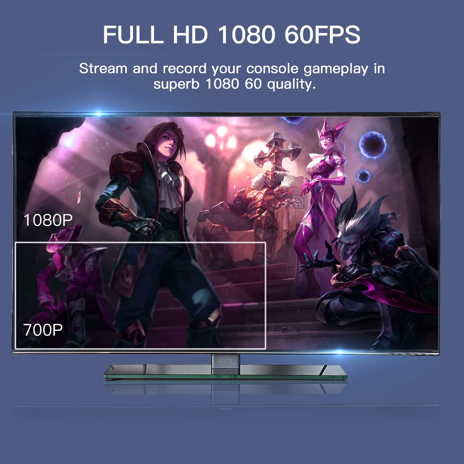 Ulalov Tarjeta de captura de video, USB 3.0 HDMI tarjeta de captura de juegos, transmisión en vivo y grabación en 1080p compatible con PS4, Switch,