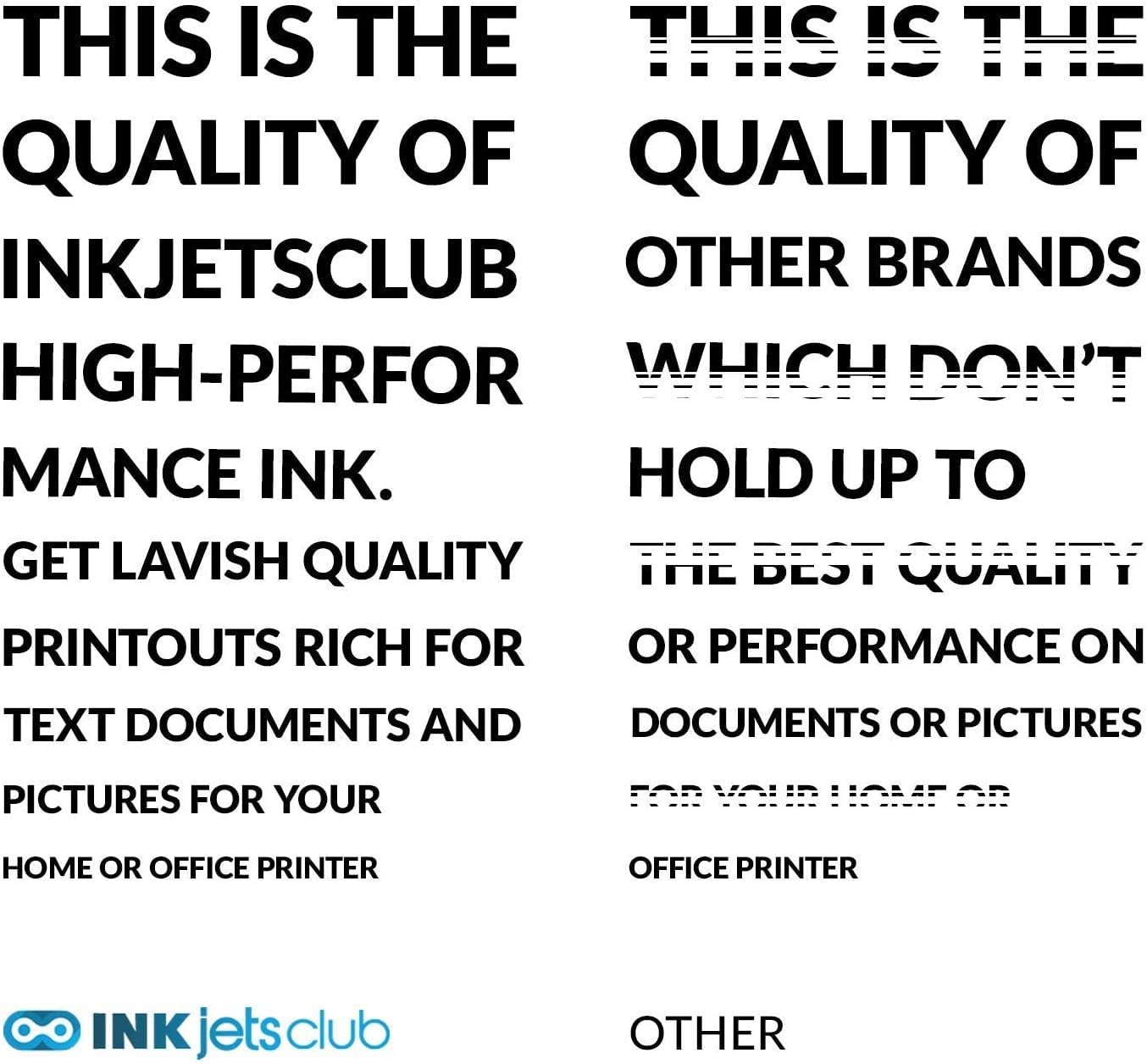 INKjetsclub Compatible con 932XL. Funciona con impresoras Officejet 7110 6600 6700 6100 7612 7610. Paquete de 2 (negras)