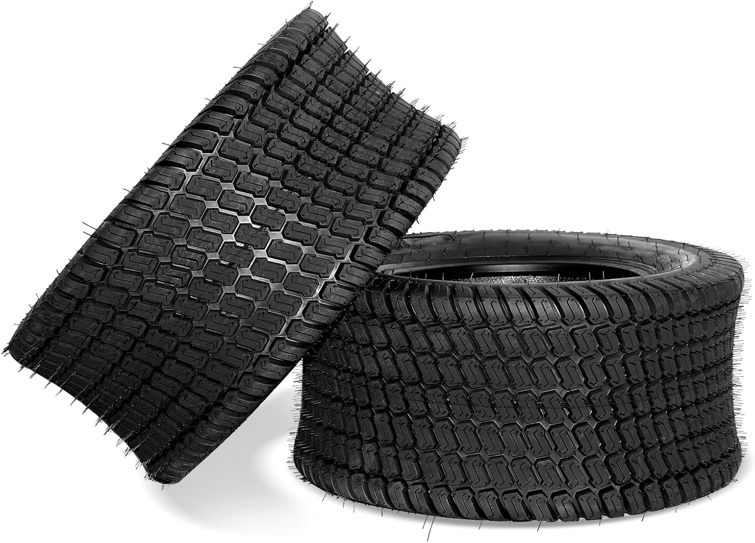 Juego de (2) 23 x 10.50 x 12 pies para cortacésped para carrito de golf, neumáticos de jardín, banda de rodadura de césped 4PR, rango de carga B sin