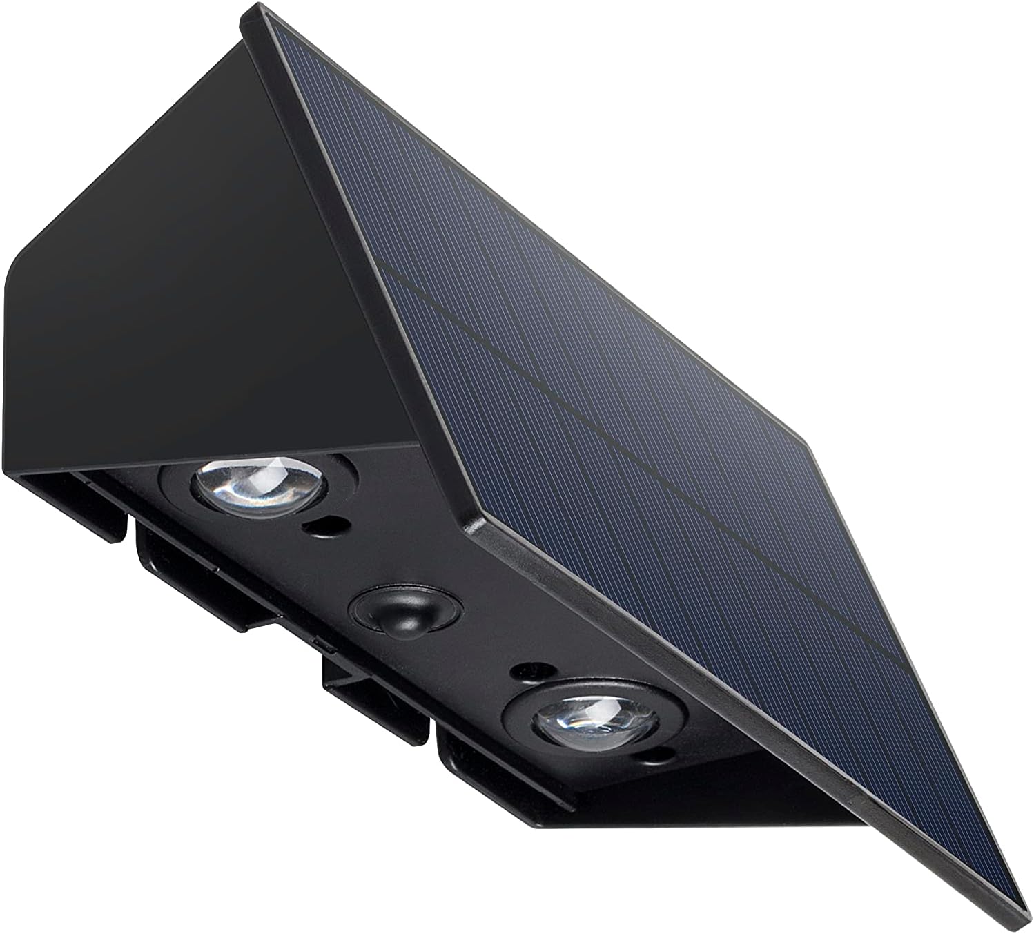 imasay Luces solares para iluminación exterior, arriba y abajo, luz solar para exteriores, dos modos de iluminación, encendidoapagado automático,