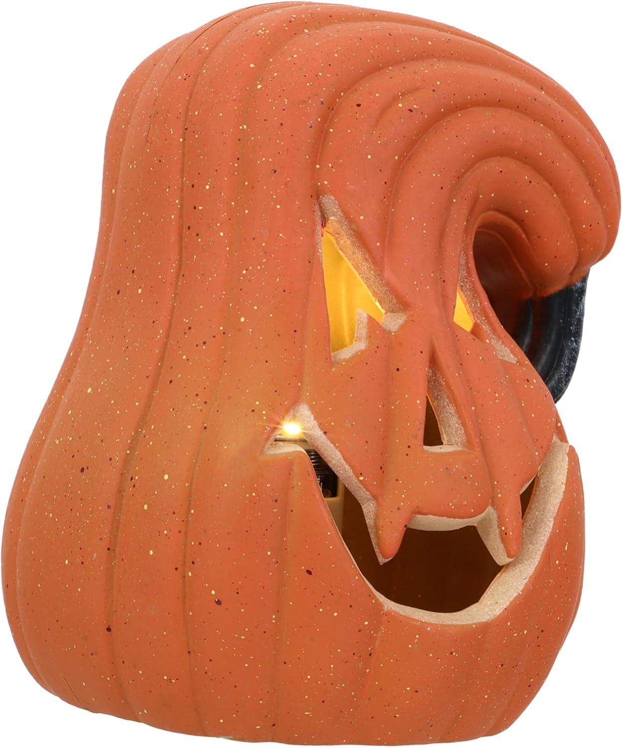 DOITOOL Adorno de linterna de calabaza para decoración al aire libre, decoración de casa para el hogar, decoración para Halloween, luz de calabaza