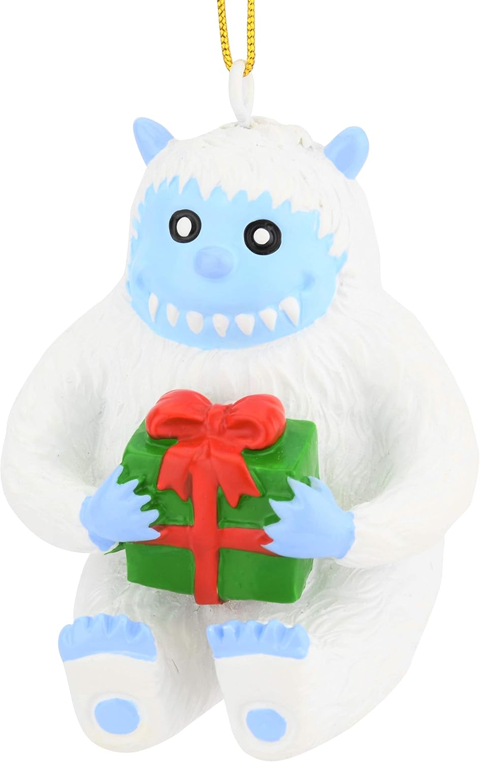 Tree Buddees Lindos adornos navideños de Yeti de muñeco de nieve abominable