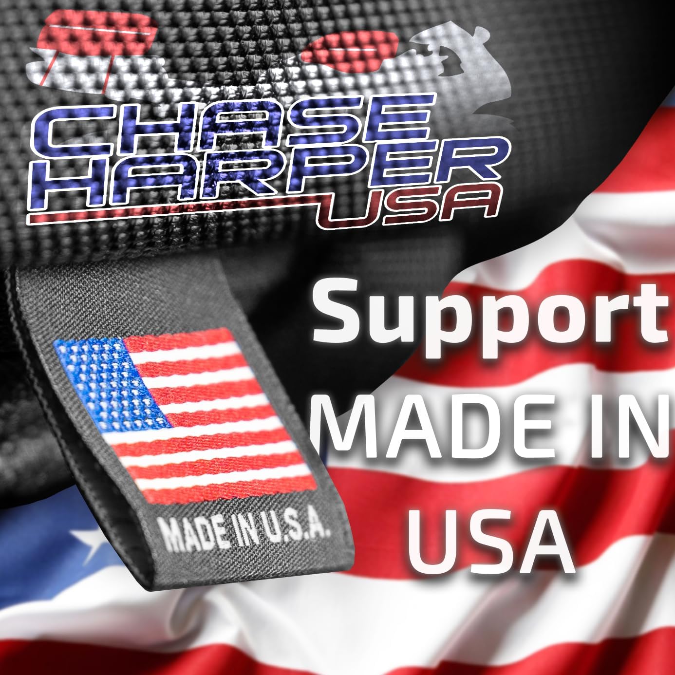 Chase Harper USA 8875BCNW – Rollo de herramientas de tela balística de grado industrial NW