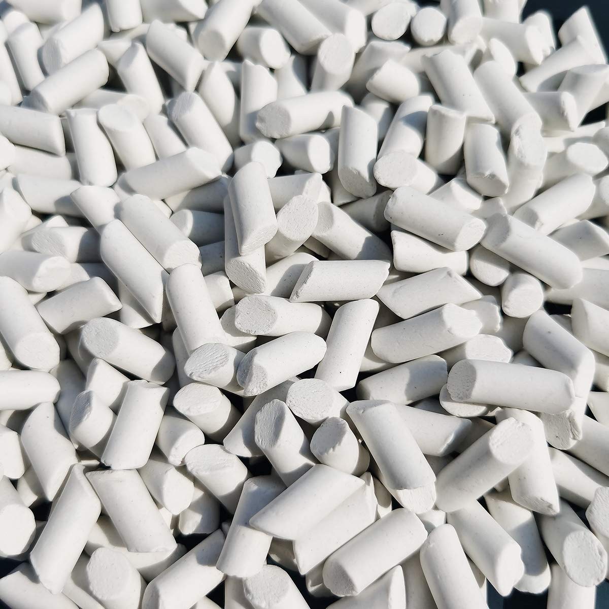 Medios de relleno de cerámica de 3 libras, 516 x 58 pulgadas, pellets de cerámica cilíndricos grandes para todo tipo de vasos